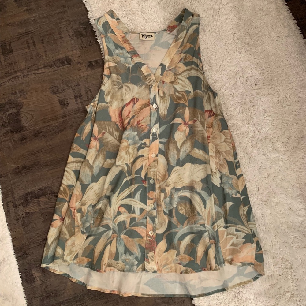 Show me your mumu floral mini dress